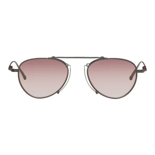 Matsuda Титан Нерегулярная форма Солнцезащитные очки Унисекс Черный