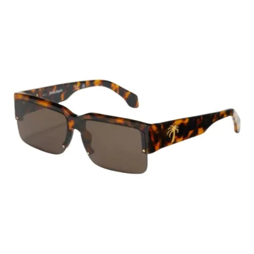 PALM ANGELS Ацетат Нерегулярная форма Солнцезащитные очки Унисекс Черепаховый