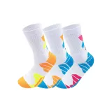 3 упаковки (Белый Желтый Оранжевый + Белый Оранжевый + Белый Синий Розовый)