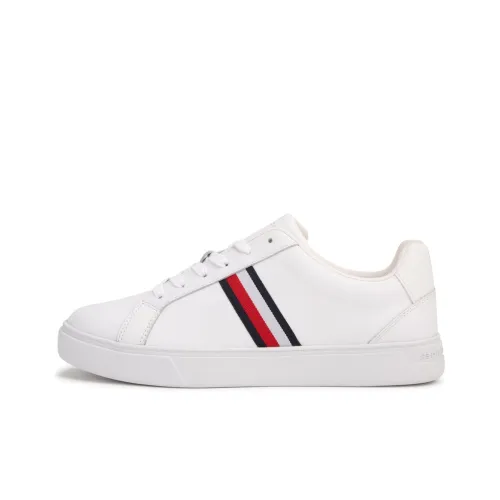 Tommy Hilfiger Низкие Кроссовки для скейтбординга Женские Белые