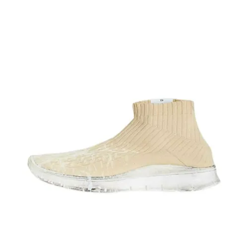 Maison Margiela Повседневный Высокий Топ Желтый Мужской
