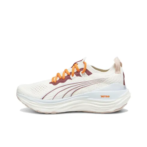 LEMLEM X PUMA ForeverRUN Nitro Противоскользящие устойчивые к истиранию низкий топ беговые кроссовки Женские Белый Синий Красный