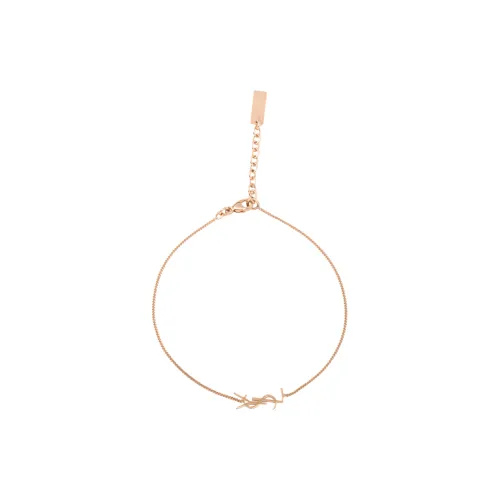 SAINT LAURENT Brass Bracelets Розово-золотой Женские