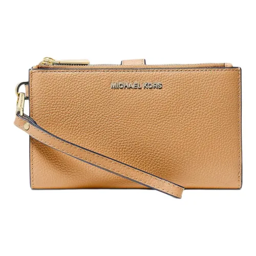 MICHAEL KORS Adele кожаный кошелек женский светлый Peanuts