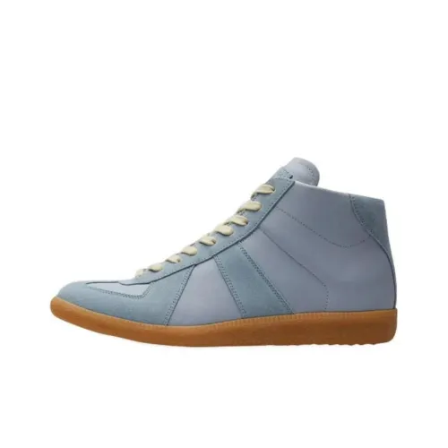 Maison Margiela Высокие Кроссовки для Скейтбординга Мужские Синие