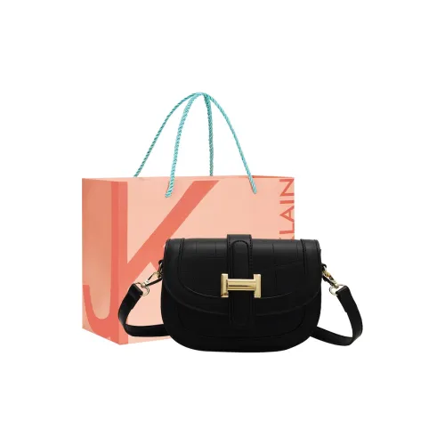 JANE KLAIN ПУ (полиуретан) Женская сумка седло сумка обычный женский черный кофейный светлый кофейный