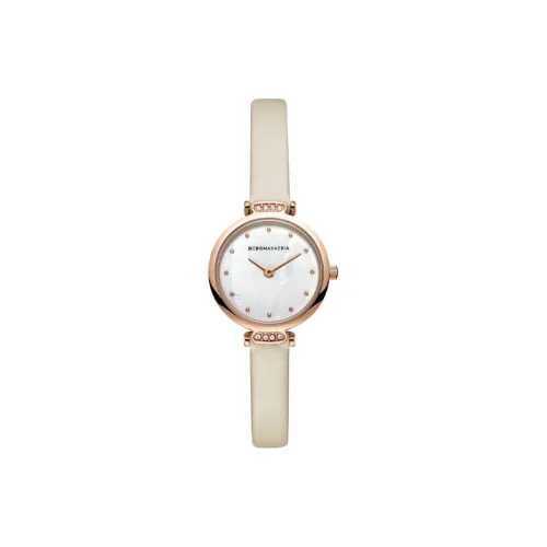 BCBGMAXAZRIA Кварцевый механизм Женские часы 24 мм Жемчужная раковина Цвет