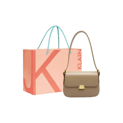 JANE KLAIN Тофу из коровьей кожи маленькая квадратная сумка сумка через плечо средний размер женская абрикосовый черный экрю