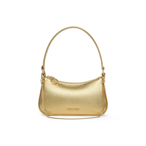 CHARLES KEITH Сумка через плечо из синтетической кожи маленькая сумка для женщин черная золотая серебряная