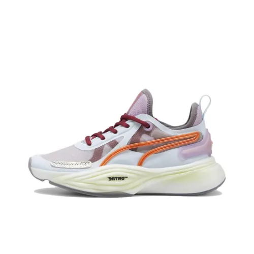 LEMLEM X PUMA Pwr Nitro SQD Low Тренировочные Кроссовки Женские Синие Оранжевые