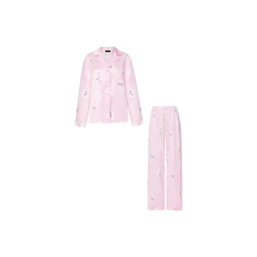 SILKY MIRACLE Пижамный комплект женский розовый