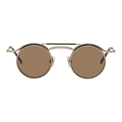 Matsuda Titanium Aviator Sunglasses Men's Gold
