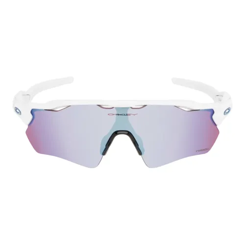 Oakley Нерегулярная форма Солнцезащитные очки Мужской Белый