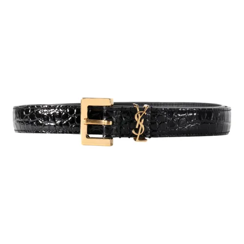 SAINT LAURENT Ремни из коровьей кожи Женские