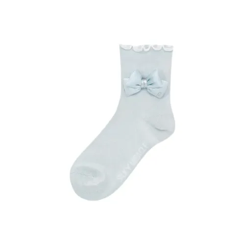 SILKY MIRACLE 1 шт Синий Женские Носки MID до икры