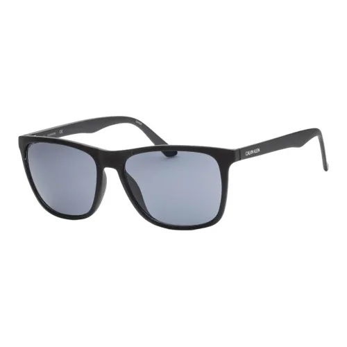 CK Calvin Klein Пластик Квадратные Солнцезащитные очки Женские Черные