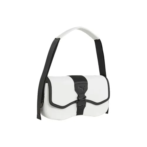 PUMA Искусственная кожа Сумка Сумка через плечо Стандартная Унисекс Черный Белый