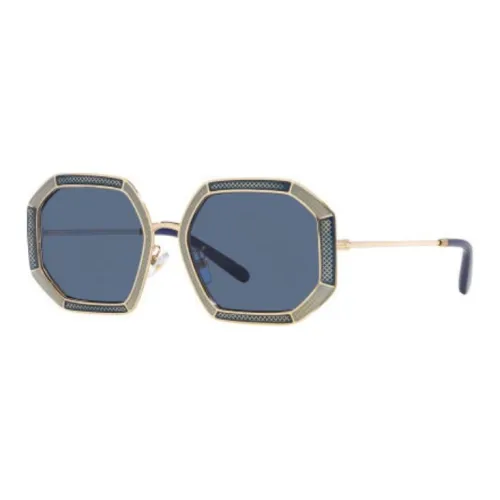 TORY BURCH Металл Нерегулярная форма Солнцезащитные очки Женские Золото