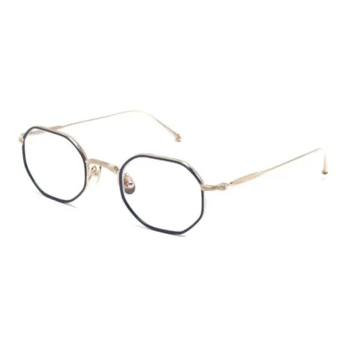 Matsuda Титан Ацетат Нерегулярная форма Оправы для очков Мужской Синий