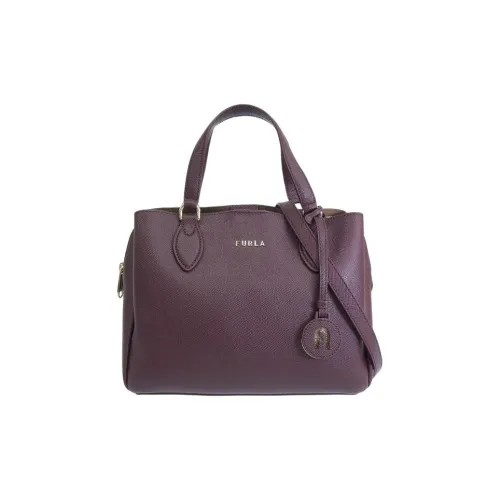 Furla Кожа Одно Плечо Сумка Женская Фиолетовая