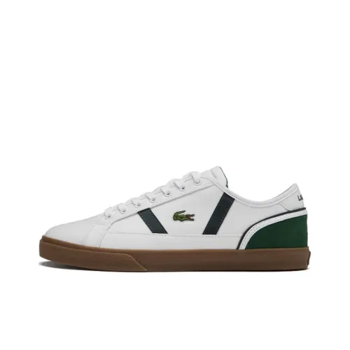LACOSTE Collaboration Low Топ Скейтборд Кроссовки Мужские Белые