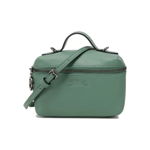 LONGCHAMP Le Pliage Xtra Коровья кожа Сумка Мини Женская Шалфейно-зеленый