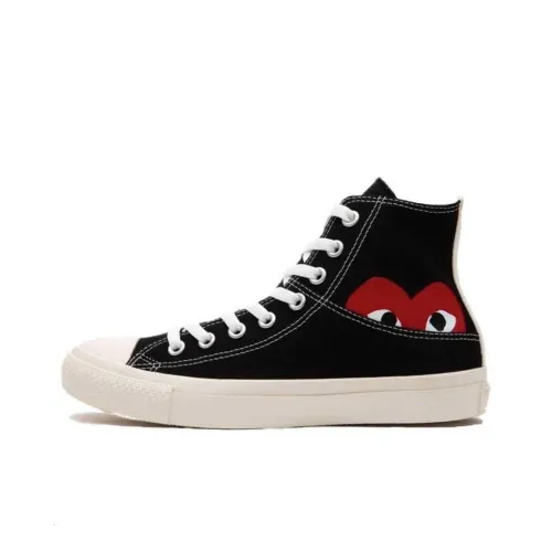 COMME DES GARCONS SHIRT x Converse Высокие Кеды Унисекс Черные