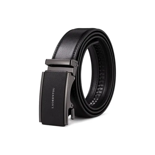 Old Man's Head Эксклюзивный дизайн улучшенный матовый бизнес-кожа ремни мужской черный ширина 3,5 см