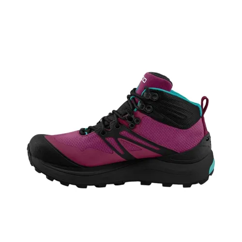 Topo Athletic Trailventure 2 Износостойкий и Водонепроницаемый Высокий Топ Альпинистская Обувь Женская Фиолетовая