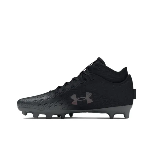 Under Armour UA Spotlight 4 MC Устойчивые к истиранию футбольные бутсы Мужские Черные
