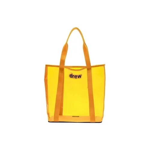 Drew House Термопласт ПУ (полиуретан) Тоут Сумка Сумка для покупок Сумка на плечо Сумка унисекс золотая