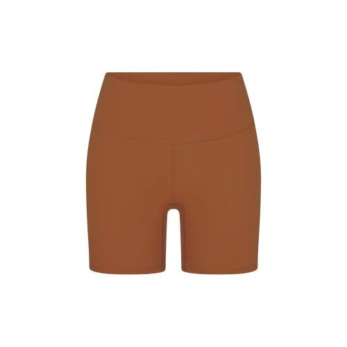 SKIMS FITS EVERYBODY ВЫСОКОЕ-ПОДВЕСНОЕ Короткое Трусы Женские Бронза Бронза