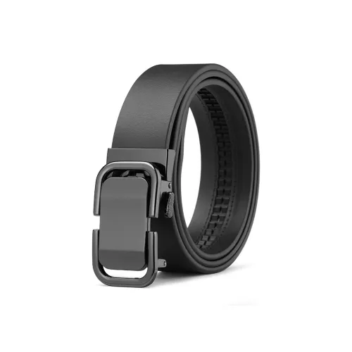 Old Man's Head Бизнес Автоматическая Застежка Новый Ремешок Коровья Кожа Ремешки Мужской Ширина 3,5 см