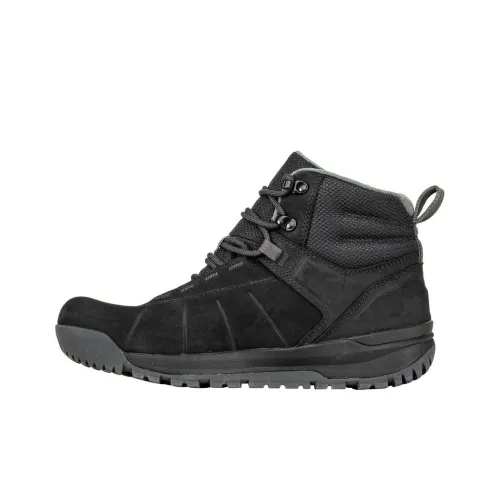 Oboz Footwear Andesite II MID Insulated Водонепроницаемый Противоскользящий MID Верх Уличная обувь Мужская Темно-серый