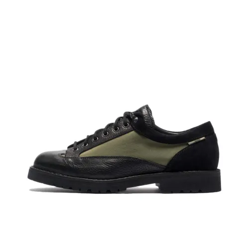 Maharishi Мужские повседневные туфли Low Top Черный Зеленый Мужской