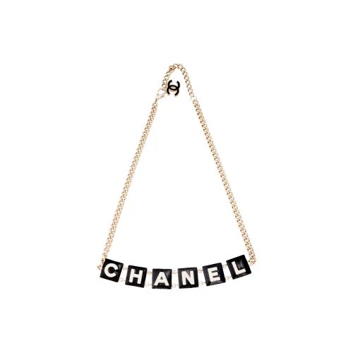 CHANEL Металл, Смола Цепи для талии Золотой/черный Женские