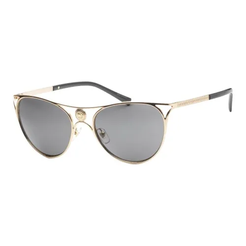 VERSACE Aviator Солнцезащитные очки Женские Золотые