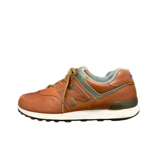 New Balance NB 576 Амортизация Износостойкий Низкий Топ Беговые кроссовки Унисекс Коричневый