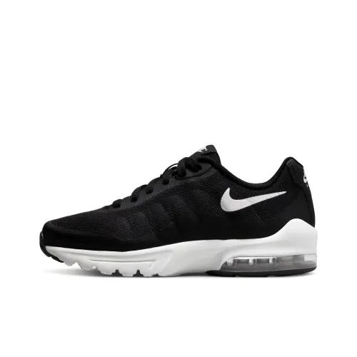 Nike Air Max Invigor Low Топ Детские беговые кроссовки Женские Черный белый