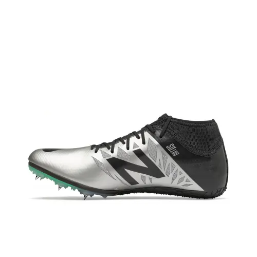 New Balance NB 100 V2 Track SPIKE MID Топ Track and field running Обувь Мужская Серебристо-серый