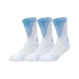 3 шт (Белый и синий цвет *3)