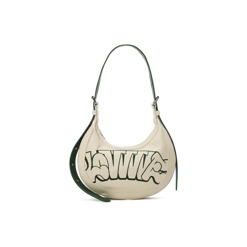 LOVVVVE ПУ (полиуретан) Сумка через плечо Сумка через плечо Стандартная Женская Кремово-белая
