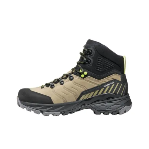 SCARPA Амортизаторы Slip-resistant Низкий Топ Уличная обувь Женская Бежевая