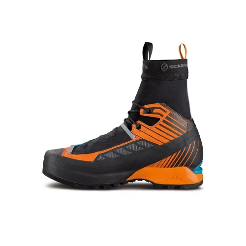 SCARPA Нескользящая Легкая Высокая Обувь для Скалолазания Мужская Черная