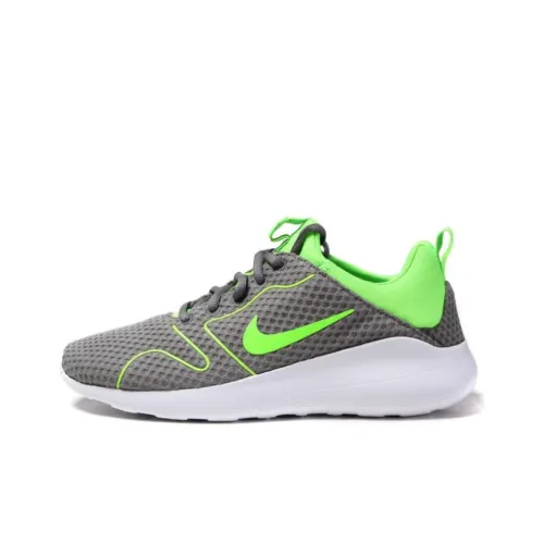 Nike Kaishi 2,0 Амортизация Износостойкий Низкий Топ Casual Мужской Серый Зеленый Белый