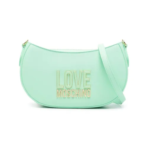 LOVE MOSCHINO Полиуретан Сумка через плечо Женская Мятно-зеленая
