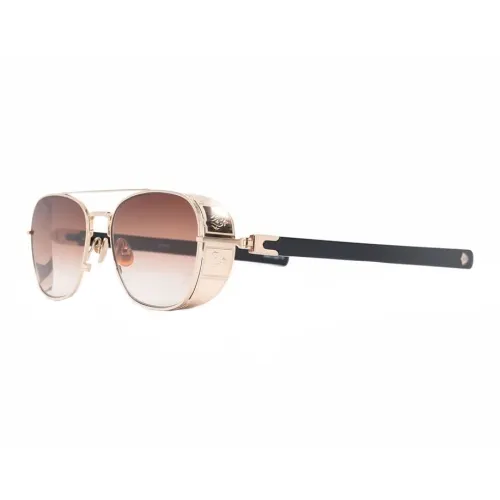 Matsuda Прямоугольные Солнцезащитные очки Женские Розовые