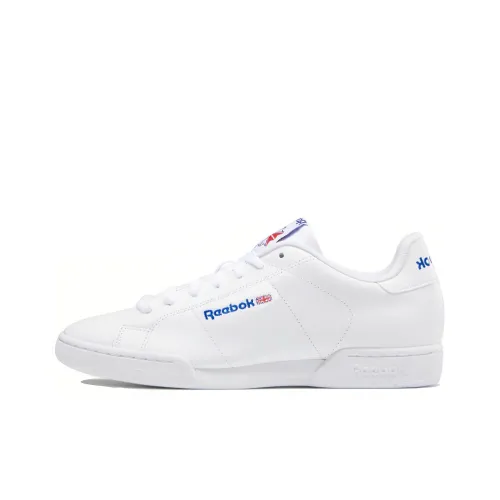 Reebok NPC 2 Износостойкий и Легкий Низкий Топ Кроссовки для скейтбординга Мужские Белые
