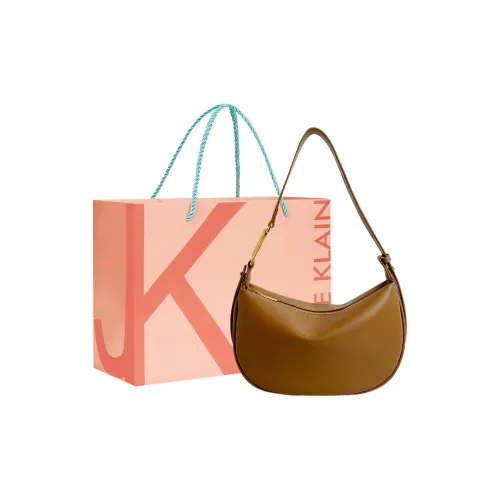 JANE KLAIN Мягкая кожа сумка через плечо сумка-полумесяц портативная сумка через плечо сумка через плечо среднего размера женская коричневая