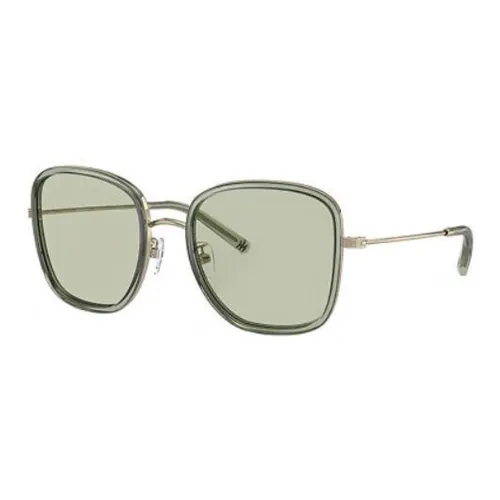 TORY BURCH Нерегулярная форма Солнцезащитные очки Женские Зеленый